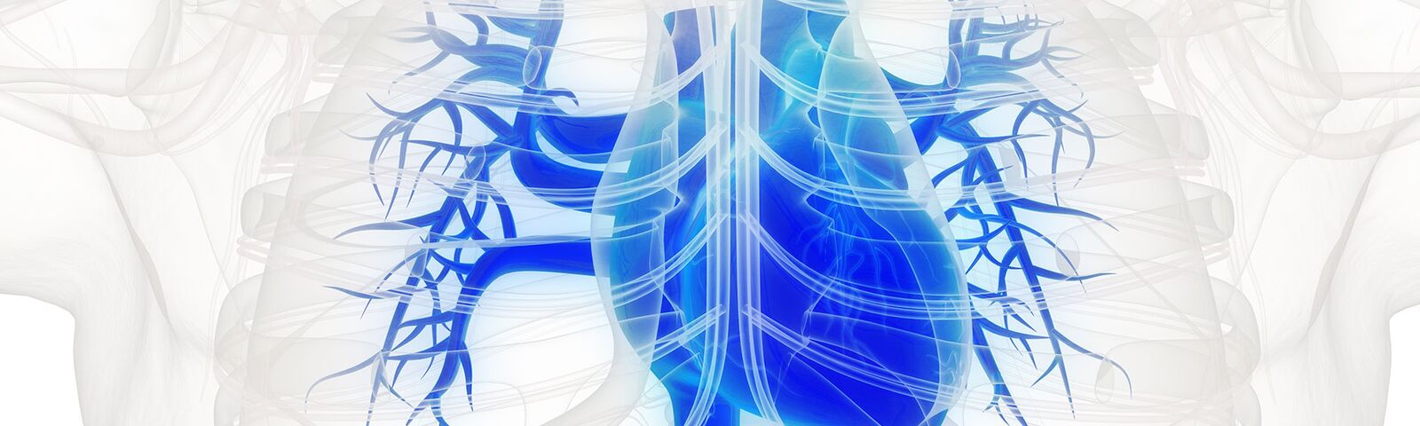 Illustration eines grauen Torsos mit blauem Herzen